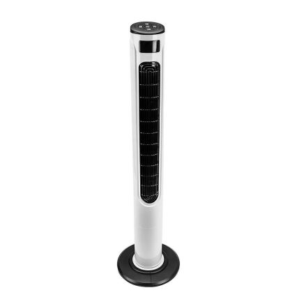 Sloupový ventilátor s ukazatelem teploty s dálkovým ovládáním 55W/230V