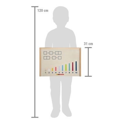 Small Foot - Počítání v dřevěném boxu Educate