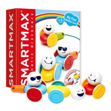 Smartmax - Magnetická stavebnice Autíčka 10 ks