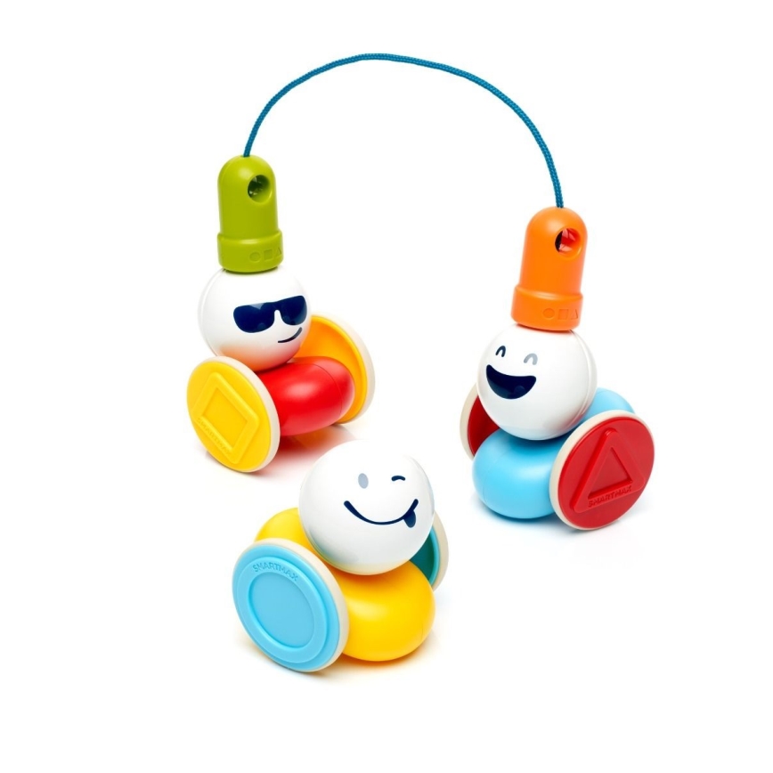 Smartmax - Magnetická stavebnice Autíčka 10 ks