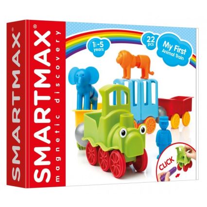 Smartmax - Magnetická stavebnice Můj první vláček 22 ks