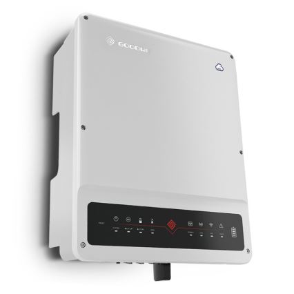 Solární sestava GOODWE - 10kW GOODWE hybridní měnič 3f + 10,65 kWh baterie PYLONTECH H2