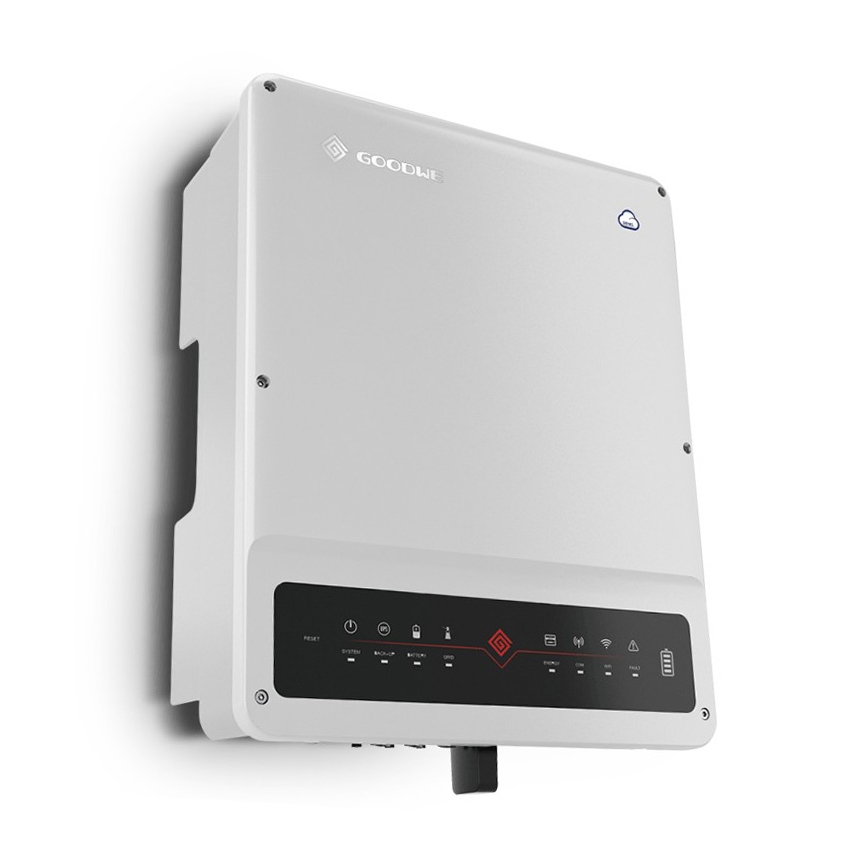 Solární sestava GOODWE - 10kWp JINKO + 10kW GOODWE hybridní měnič 3f + 14,2 kWh baterie PYLONTECH H2