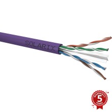 Solarix - Instalační kabel CAT6 UTP LSOH Dca-s2,d2,a1 100m