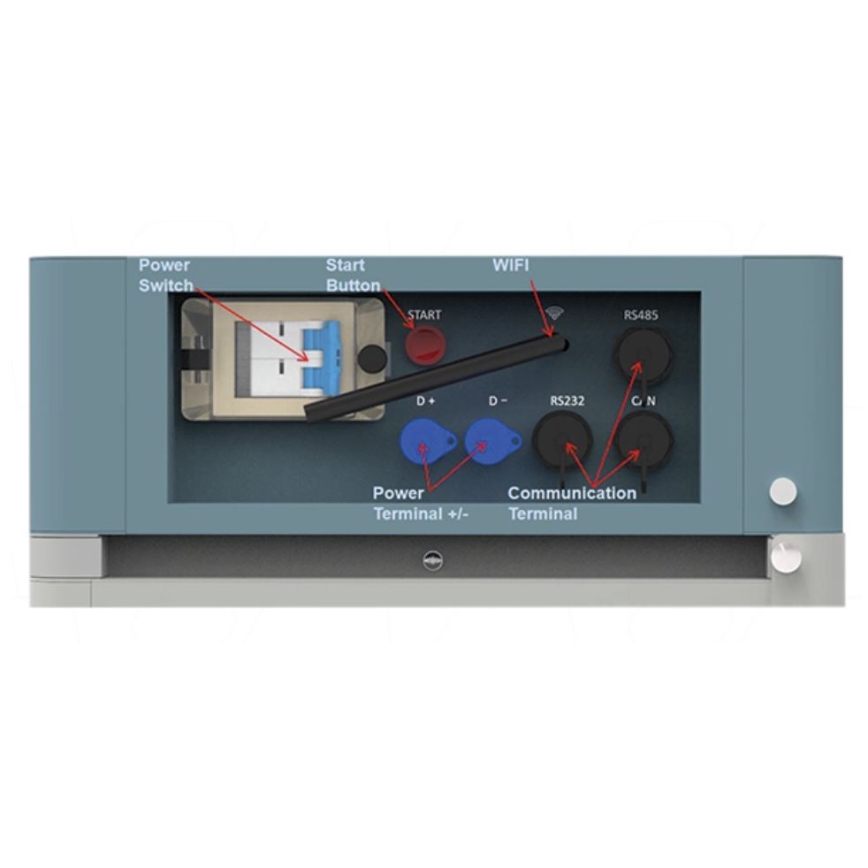 Solární bateriová sestava PYLONTECH: BMS Force H1 + Force H1 10,65 kWh
