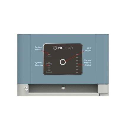 Solární bateriová sestava PYLONTECH: BMS Force H2 + Force H2 10,65 kWh