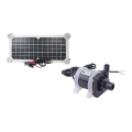 Solární čerpadlo s fotovoltaickým panelem USB 900l/hod 20W