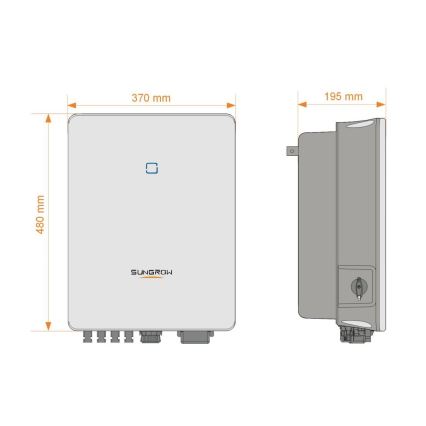 Solární měnič SUNGROW SG12.RT 12000W IP65