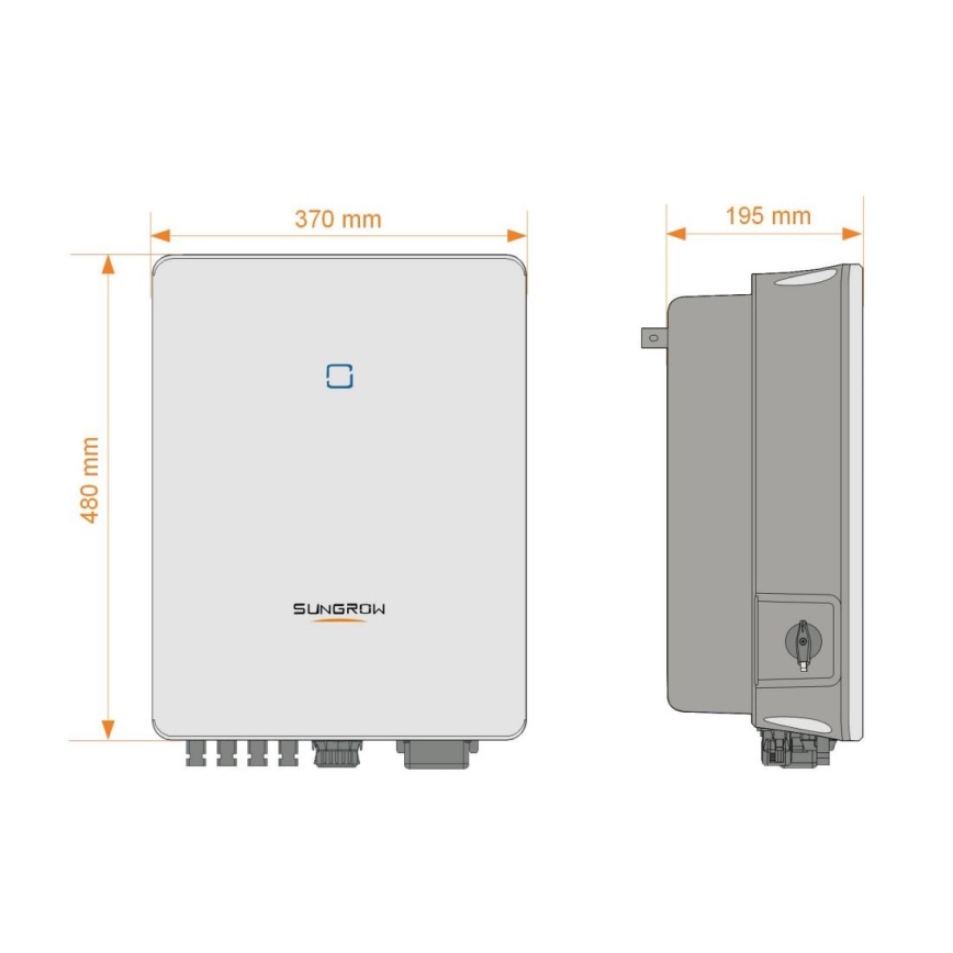 Solární měnič SUNGROW SG12.RT 12000W IP65