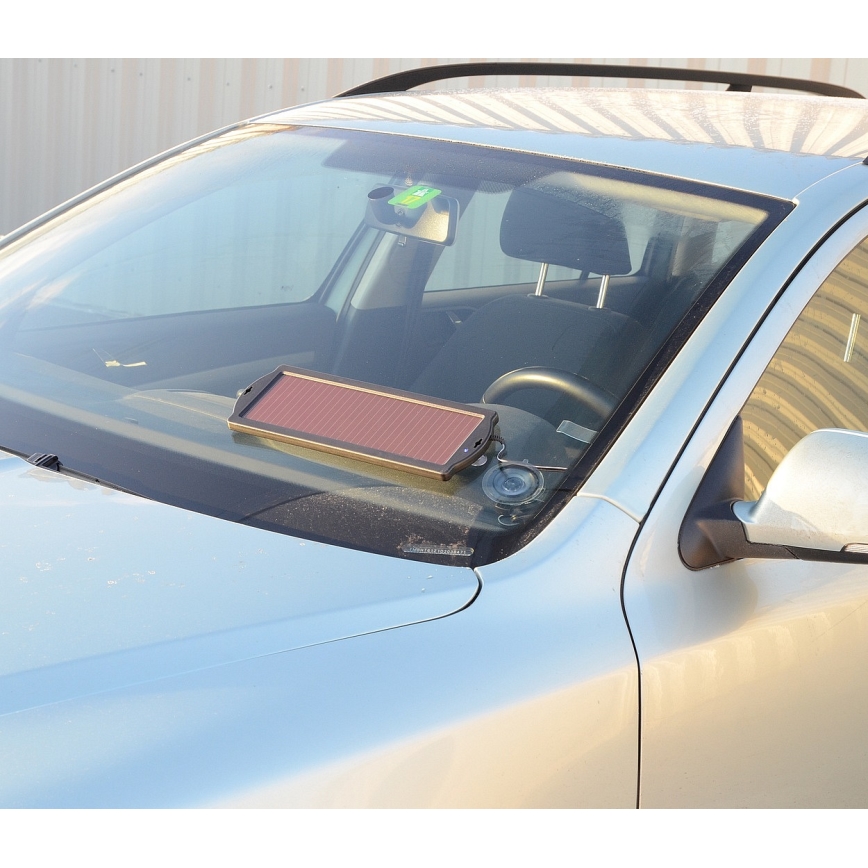Solární nabíječka autobaterií 1,8W/12V