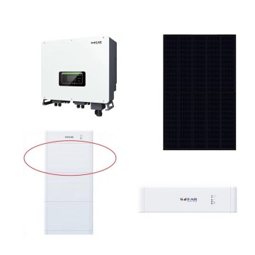 Solární sestava SOFAR Solar - 14,8kWp panel RISEN Full Black +15kW SOLAX měnič 3f + 15kWh baterie SOFAR s řídící jednotkou akumulátoru