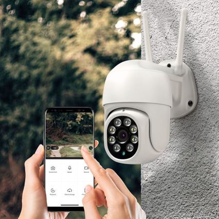 Venkovní kamera se senzorem IP65 Wi-Fi Tuya