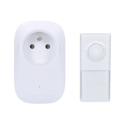 Bezdrátový zvonek do zásuvky 230V/1xLR23A IP55