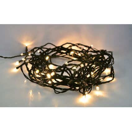 LED Vánoční venkovní řetěz 500xLED/230V IP44 50m teplá bílá