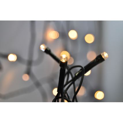 LED Vánoční venkovní řetěz 500xLED/230V IP44 50m teplá bílá