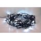 LED Venkovní vánoční řetěz 200xLED/8 funkcí 15m IP44 studená bílá