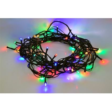 LED Vánoční venkovní řetěz 100xLED/230V IP44 10m barevný