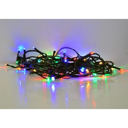 LED Vánoční venkovní řetěz 100xLED/230V IP44 10m barevný
