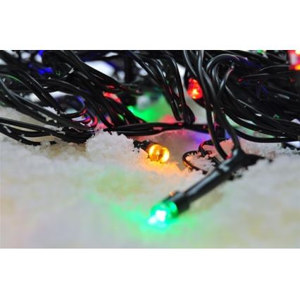 LED Vánoční venkovní řetěz 100xLED/230V IP44 10m barevný