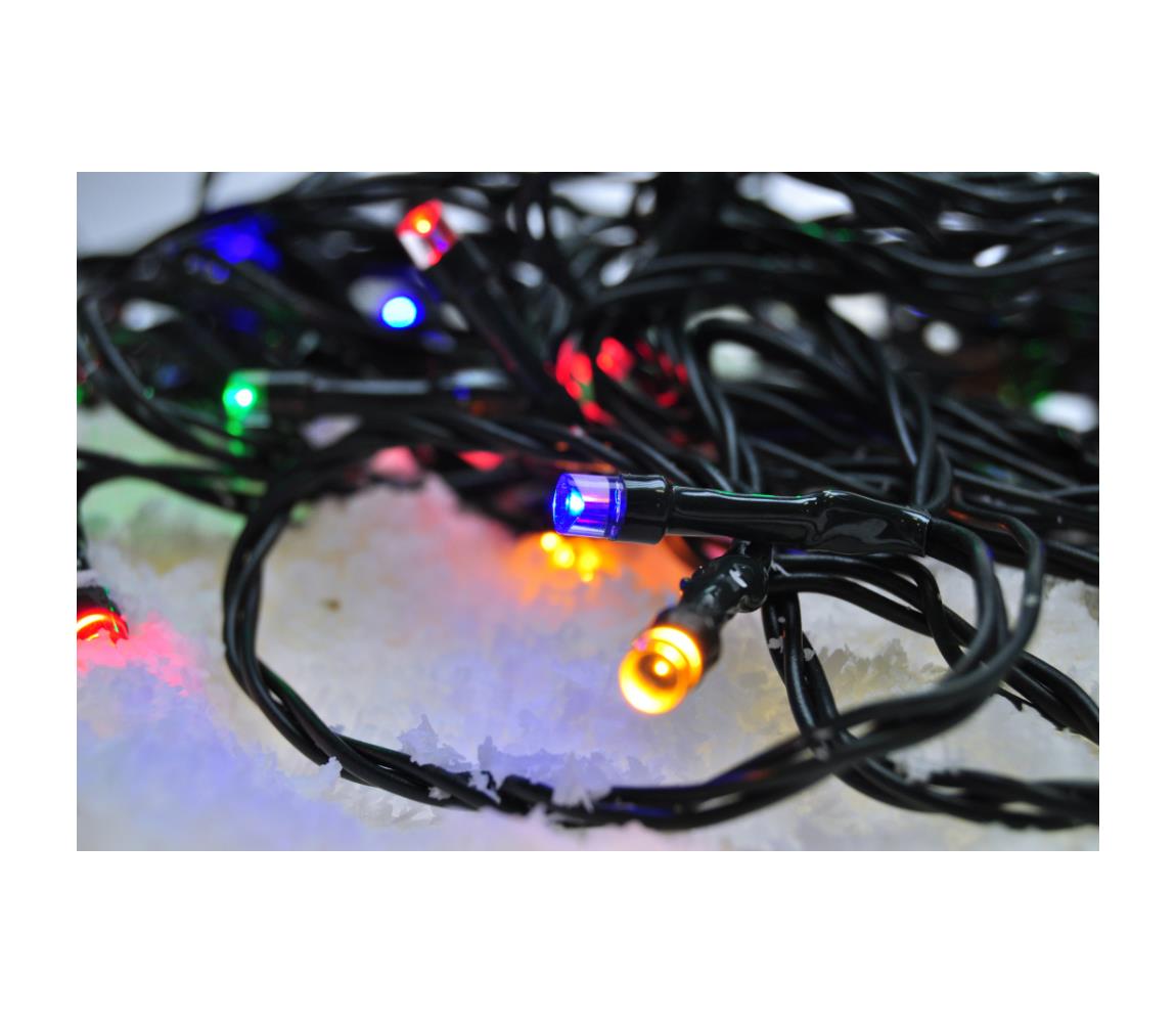 Solight Solight 1V102-M- LED Venkovní vánoční řetěz 200xLED/8 funkcí IP44 25m multicolor SL0442
