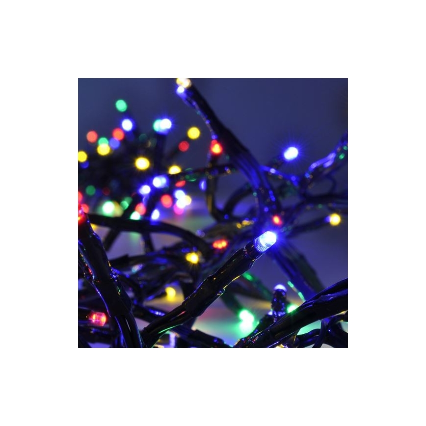 LED Venkovní  řetěz se zvukovým senzorem 576xLED/8 funkcí 8m IP44 multicolor + dálkové ovládání