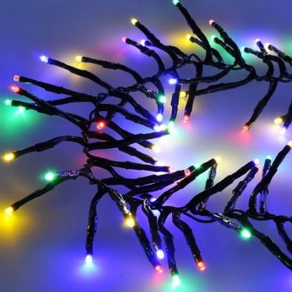LED Venkovní  řetěz se zvukovým senzorem 576xLED/8 funkcí 8m IP44 multicolor + dálkové ovládání