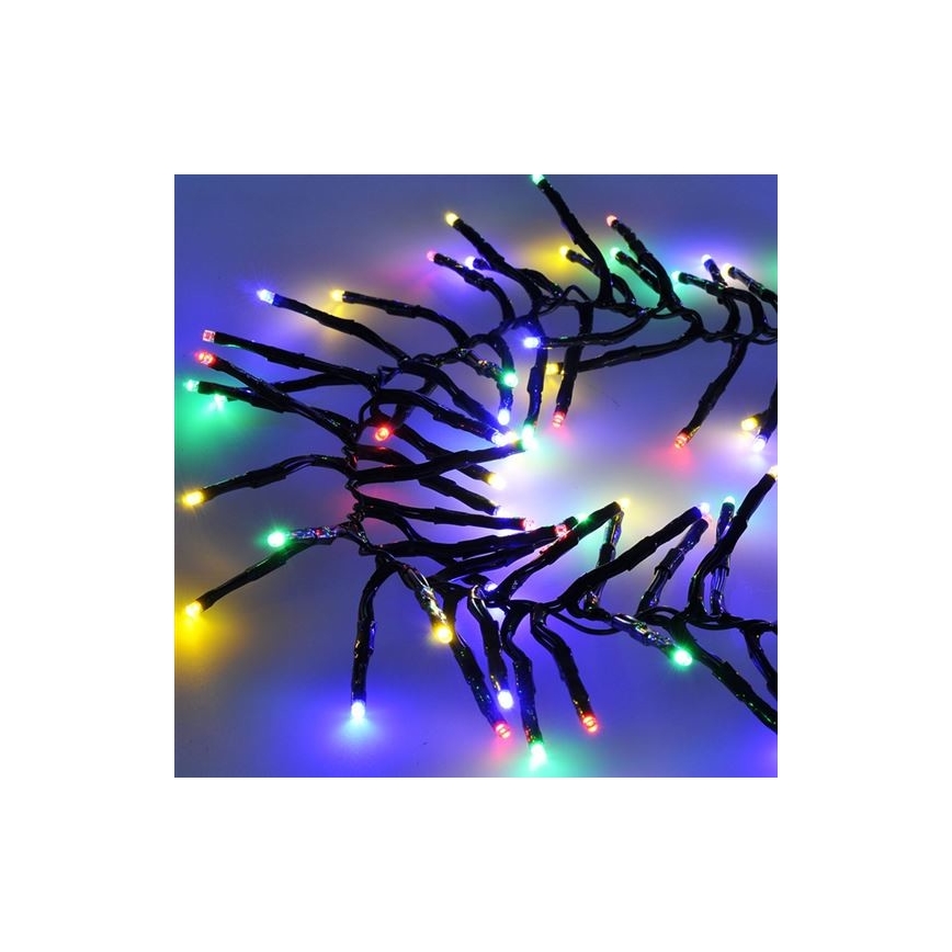 LED Venkovní  řetěz se zvukovým senzorem 576xLED/8 funkcí 8m IP44 multicolor + dálkové ovládání