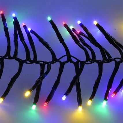 LED Venkovní  řetěz se zvukovým senzorem 576xLED/8 funkcí 8m IP44 multicolor + dálkové ovládání
