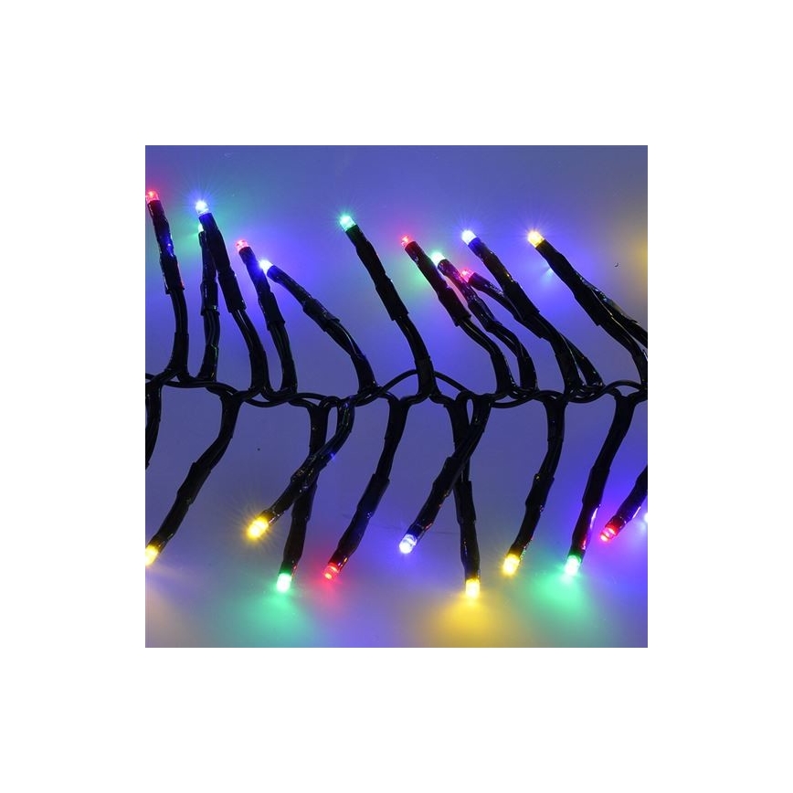 LED Venkovní  řetěz se zvukovým senzorem 576xLED/8 funkcí 8m IP44 multicolor + dálkové ovládání