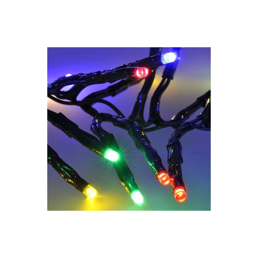 LED Venkovní  řetěz se zvukovým senzorem 576xLED/8 funkcí 8m IP44 multicolor + dálkové ovládání