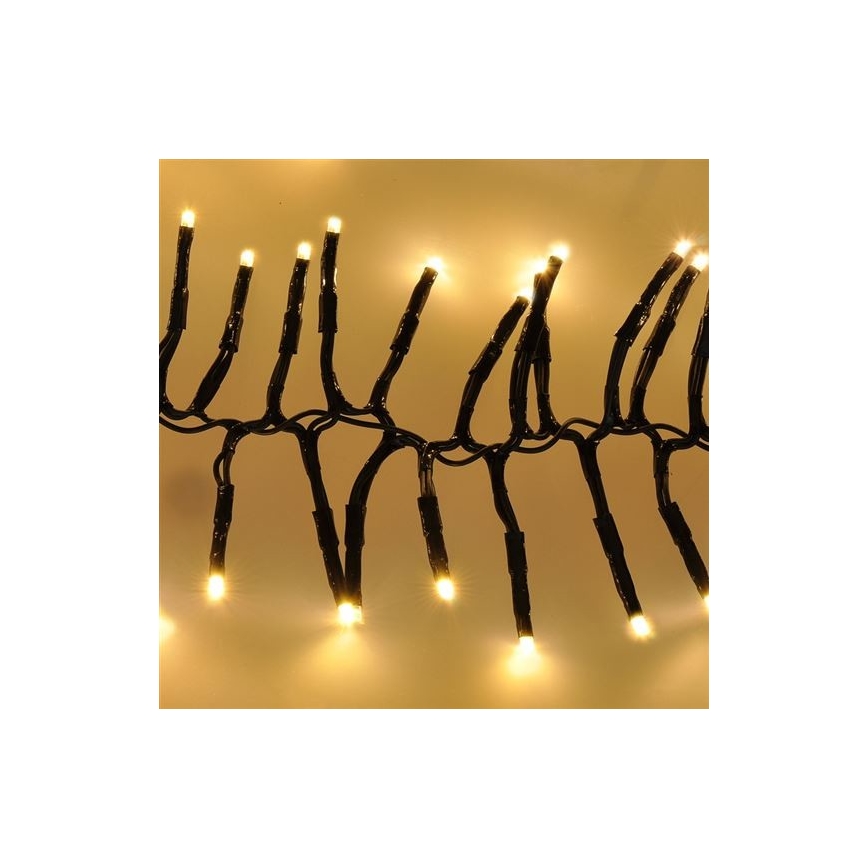 LED Venkovní  řetěz 576xLED/8 funkcí 8m IP44 teplá bílá + dálkové ovládání