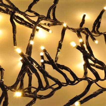 LED Venkovní  řetěz 576xLED/8 funkcí 8m IP44 teplá bílá + dálkové ovládání