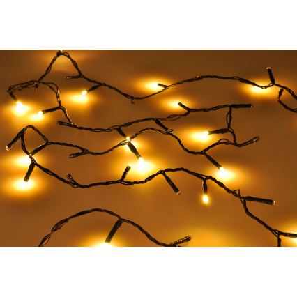 LED Venkovní  řetěz 240xLED/8 funkcí 17m Wi-Fi Tuya IP44 multicolor/teplá bílá
