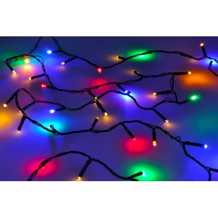 LED Venkovní vánoční řetěz 240xLED/8 funkcí 17m Wi-Fi Tuya IP44 multicolor/teplá bílá