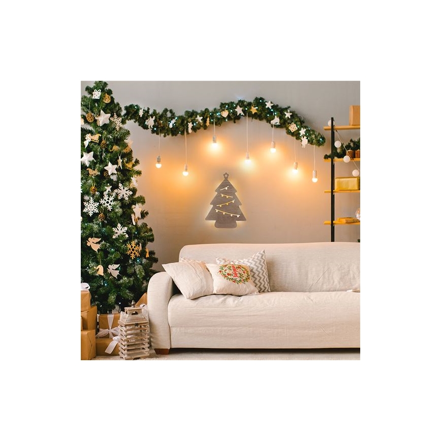 LED Vánoční dekorace LED/2xAA stromek