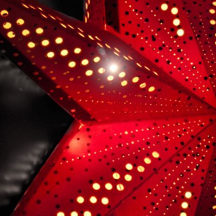 LED Vánoční dekorace LED/2xAA hvězda