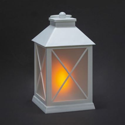 LED Vánoční lucerna LED/2xAA teplá bílá