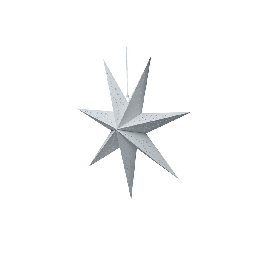 LED Vánoční dekorace 20xLED/2xAA teplá bílá stříbrná hvězda