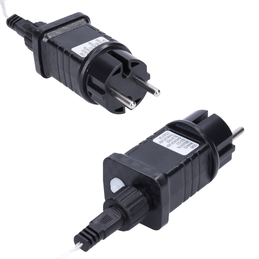 LED Venkovní vánoční závěs 360xLED/8 funkcí 15m IP44 teplá bílá