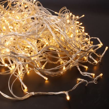 LED Venkovní  závěs 360xLED/8 funkcí 15m IP44 teplá bílá