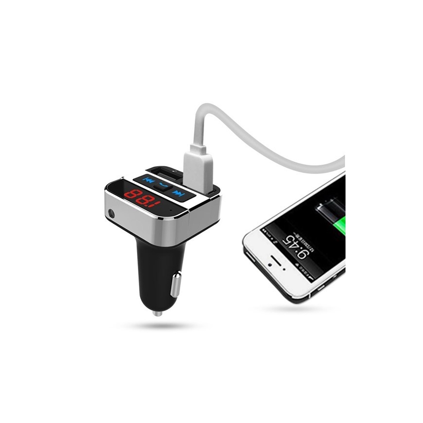 FM Transmitter do auta LED/12/24V