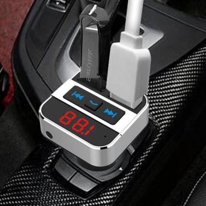 FM Transmitter do auta LED/12/24V