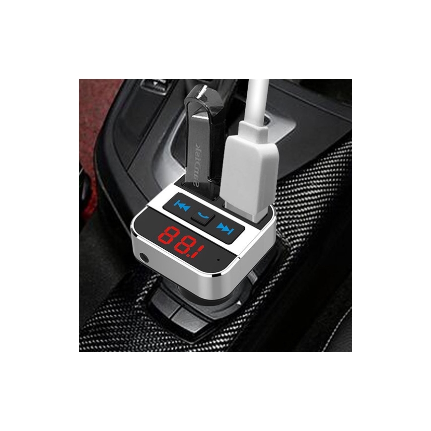 FM Transmitter do auta LED/12/24V
