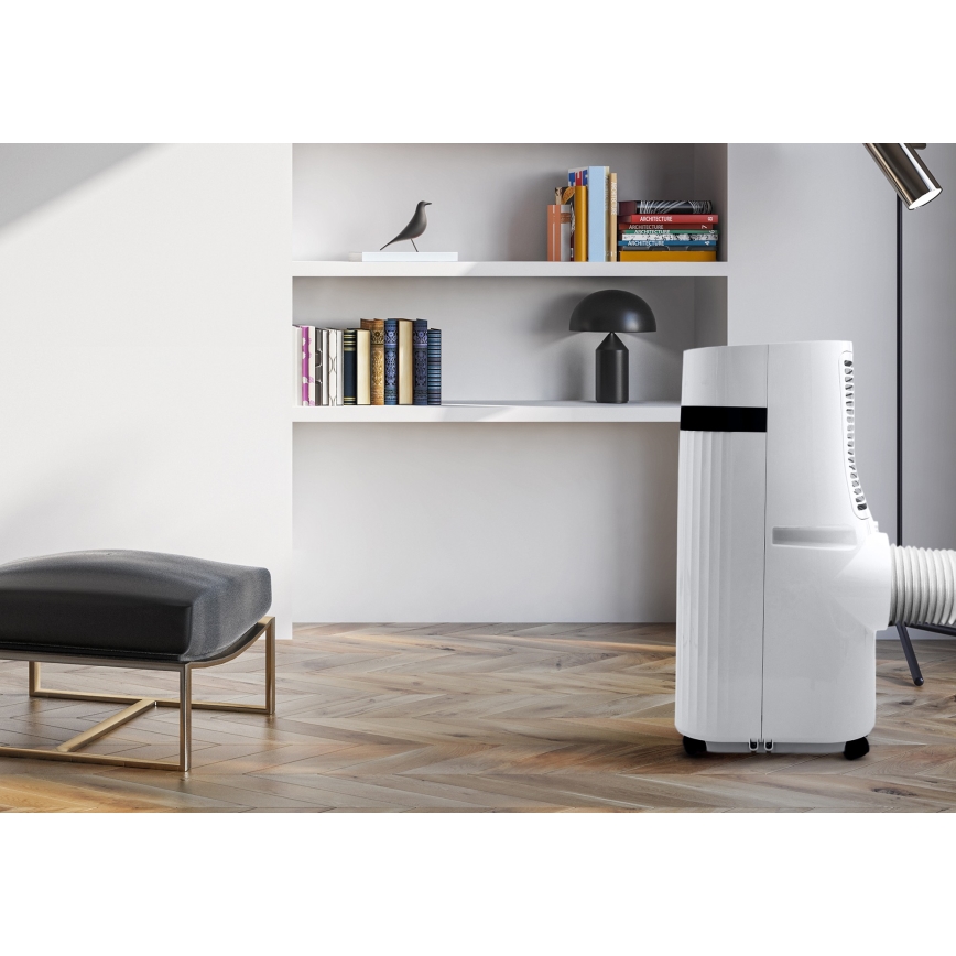 Chytrá mobilní klimatizace 1340W/230V 12000BTU Wi-Fi Tuya + dálkové ovládání
