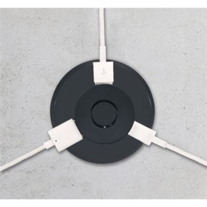 Vestavná USB nabíječka USB A+C černá