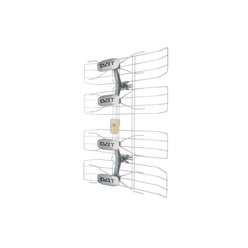 Venkovní anténa DVB-T/ DVB-T2, adaptér