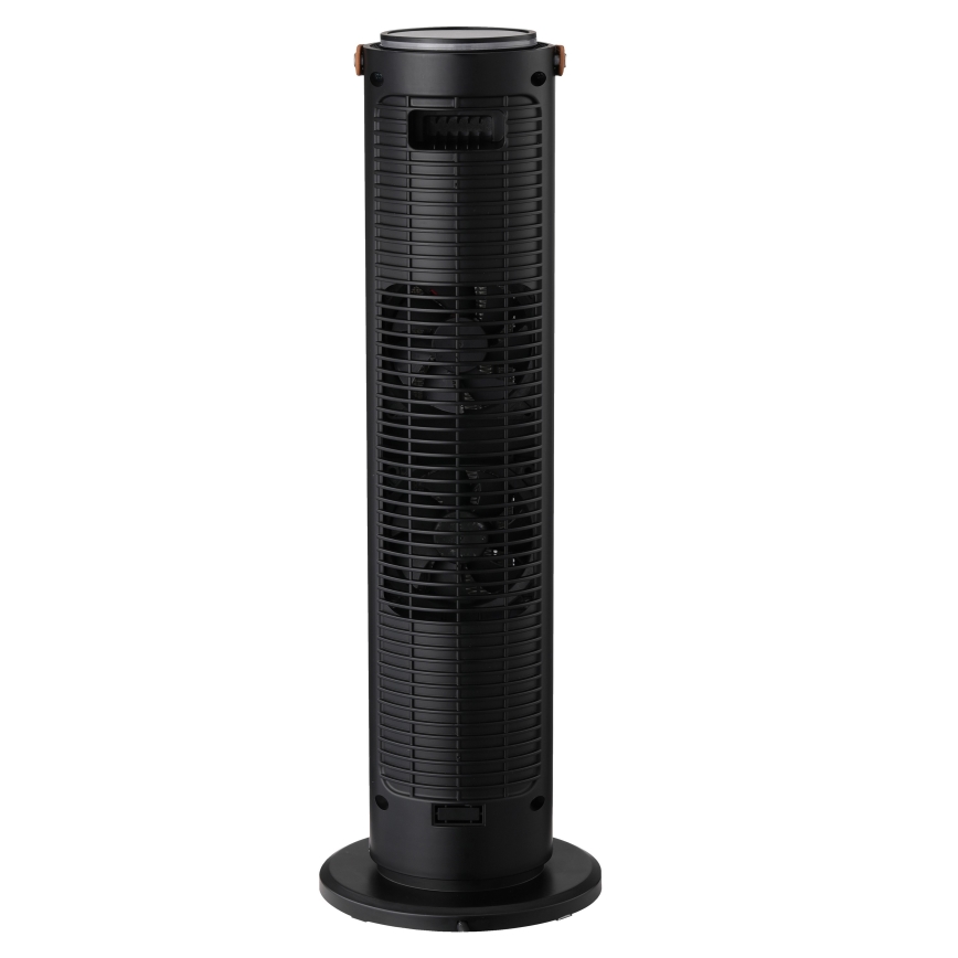 Sloupový ventilátor s keramickým topným tělesem 2000W/230V černá