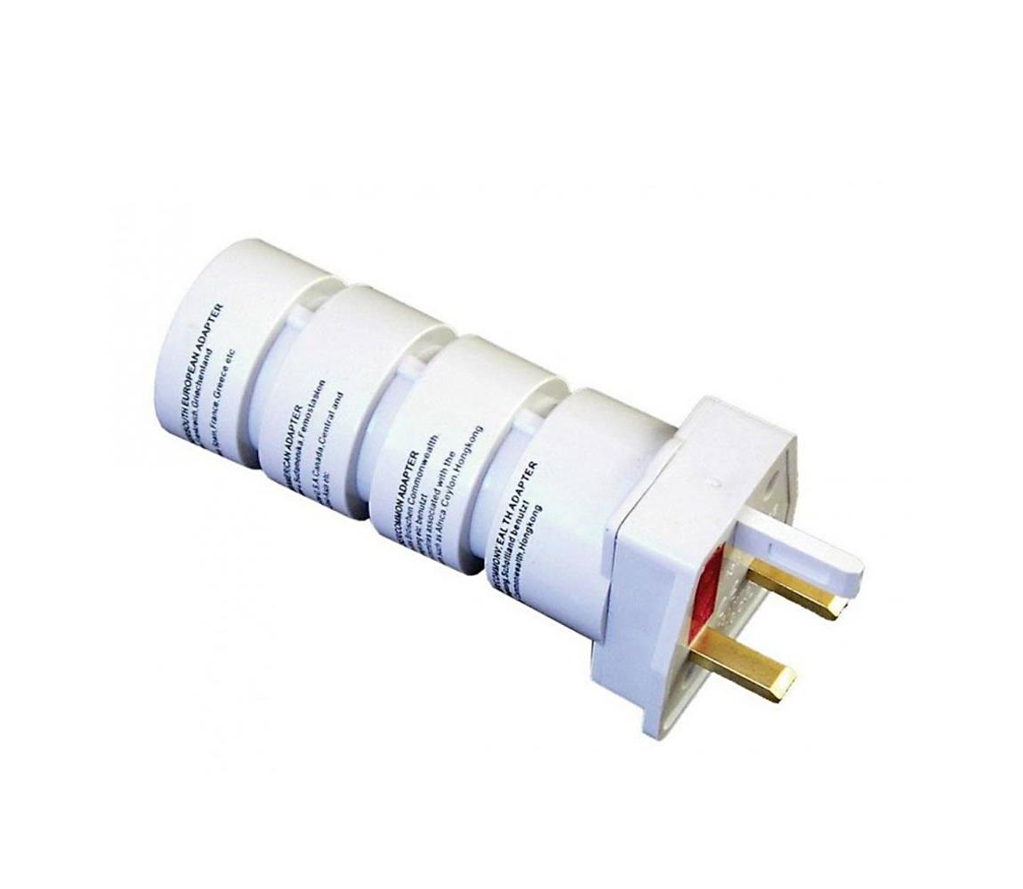 Solight Solight PA21 - Cestovní adaptér skládací SL0242