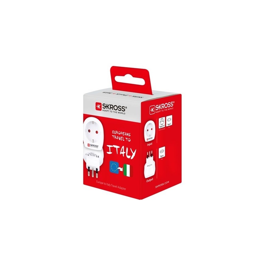 Cestovní adaptér pro Itálii 230V