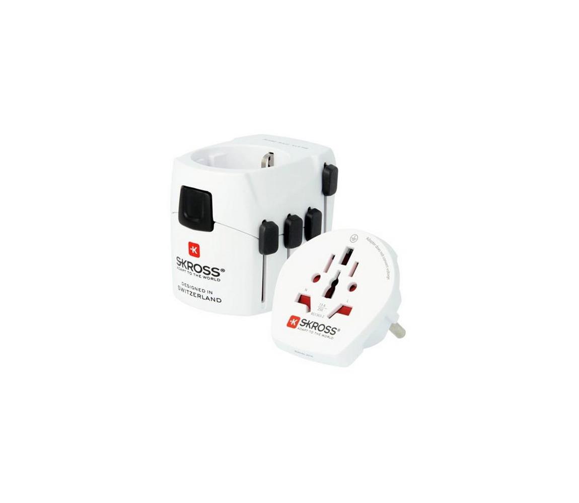 Solight Solight PA40 - Cestovní adaptér univerzální 6,3A SL0184